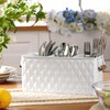HOME PALETTE Silverware Caddy for Party Kitchen Flatware Holder for