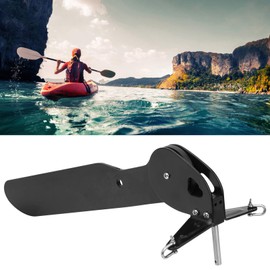 Natudeco Canoeing Rudder Canoe Rudder Kit Adjustable Canoe Rudder Fishing Canoe Rudder Canoe Control Rudder for Sea Kayaking Canoeing Enthusiasts