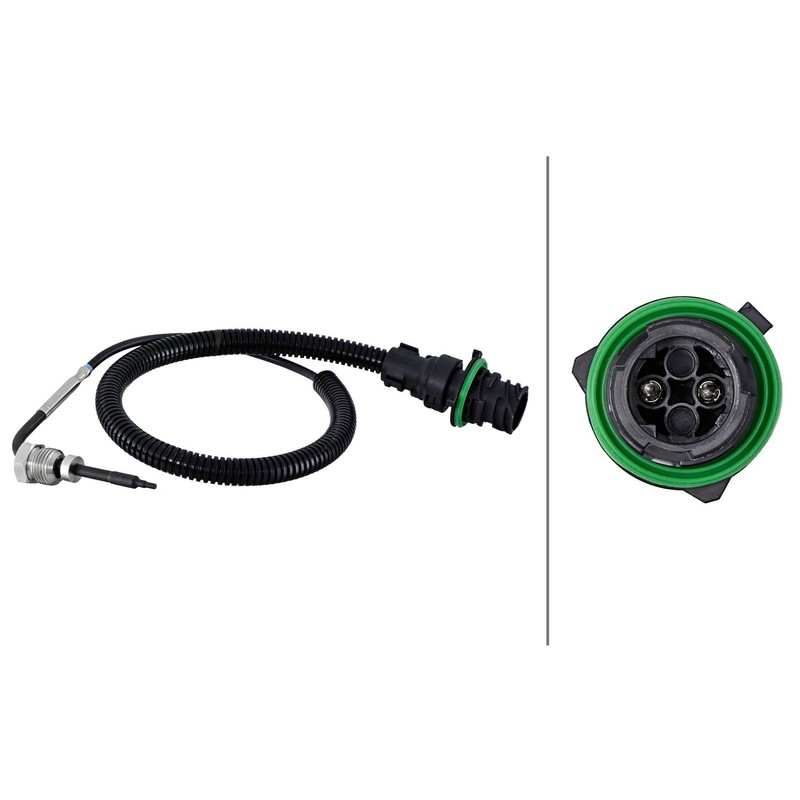 HELLA 6PT 358 181-981 Exhaust Gas Temperature Sensor - 2-Pin
