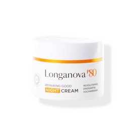 Longanova P80 Reparing Good Night Cream - Firming Anti-Ageing Night Cream - Made in the EU