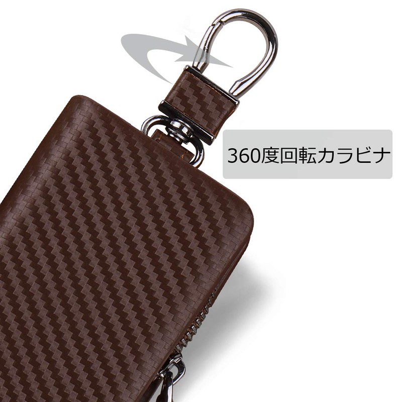 VISOUL Smart Key Case, Genuine Italian Leather, Cover Type, Key