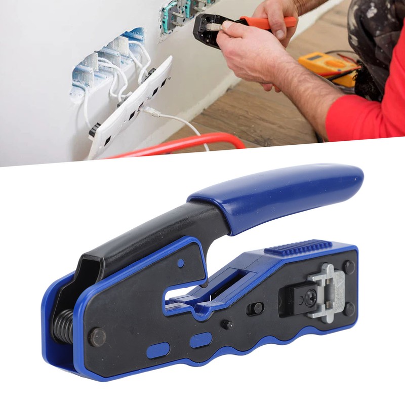 RJ45 Network Cable Tester Wire Crimper Pliers Ethernet Registered Jack