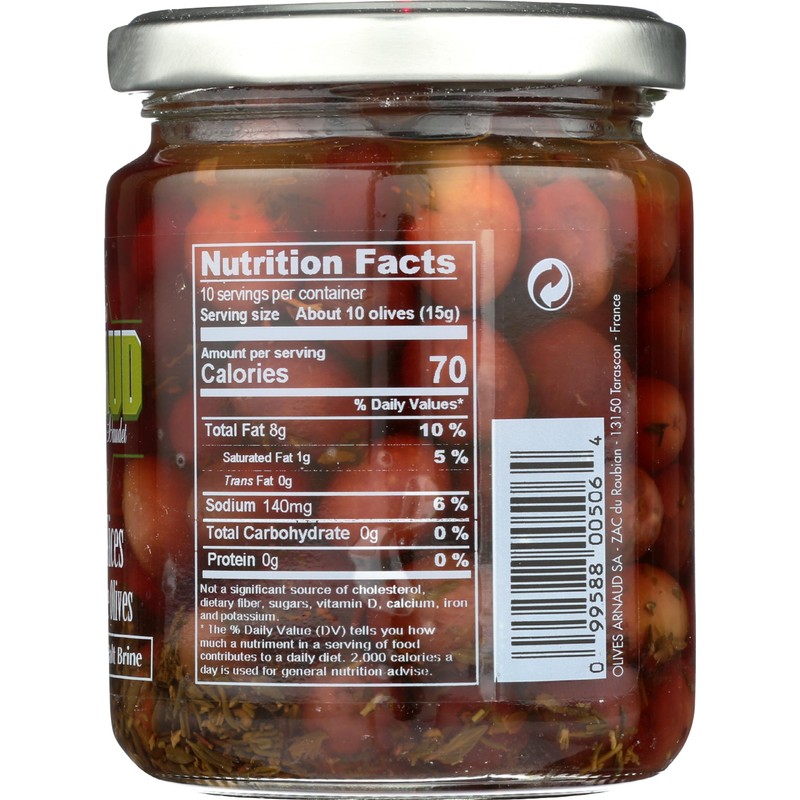 ARNAUD Nicoise Olives, 9.2 OZ