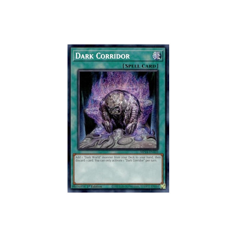 Dark Corridor - MP24-EN103 - Prismatic Secret Rare - 1st