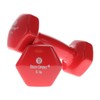 Body Sport Vinyl Dumbbell – Dumbbells for Exercises – Strength