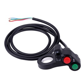 Motorcycle Handlebar Horn Switch, 22 mm 7/8 Inch Indicator Switch, Motorcycle Handlebar Switch, Headlight Indicator, Horn, Handlebar On/Off Switch, Push Button