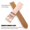ahayo Genuine Leather Watch Strap for Garmin Venu/Venu Sq/Venu 2