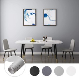 Oxdigi Light Gray Contact Paper Peel and Stick Wallpaper for Shelf Liner Cabinet Table Drawer Door Reform Decorative Thick Self Adhesive Removable Vinyl Film 24 x 196 Inches