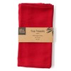 Wild & Stone Organic Cotton Herringbone Tea Towels, Cotton Kitchen