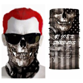 Unbranded Gray Flag Skull Multi-Scarf Face Mask Bandana Balaclava Tube US Seller 4F3