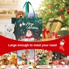 Ceryvop 12Pack Christmas Gift Bags, Reusable large Christmas Tote Bags