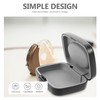 Beavorty Hearings Aid Case Hard Portable Earphone Protective Case Hearings