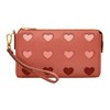 Fossil Ladies Wristlet Travel Accessories Travel Wallet Red, red