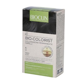 BIOCLIN Bio Colorist Colorazione Permanent Capelli Colour No. 1 Nero