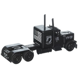 NewRay 1:32 W/B - Peterbilt Black out Pow/MIA Veterans' Tribute