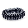 Black Hair Elastic Band Spring Hairband Black 1p (WFJ0QB8) / 머리고무줄 검은색 스프링 헤어밴드 검정 1p (WFJ0QB8)
