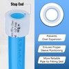 (90 Pack YVSKM) PEX-A Expansion Rings with STOP 60 pcs