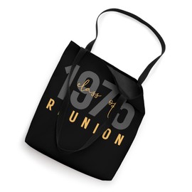 Classic Retro Vintage Class of 1975 Reunion 50th Graduation Tote Bag