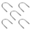 sourcing map Pack of 5 U-bolt M8 304 stainless steel