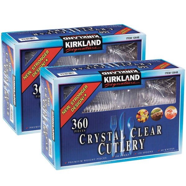Kirkland Signature Cutlery, Crystal Clear