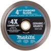 Makita E-02668 4-1/2" Diamond Blade, Continuous Rim, General Purpose