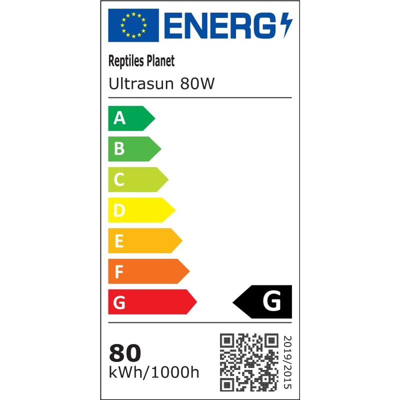 Reptiles-Planet Ultrasun UVB Reptiles Lamp, 80 W