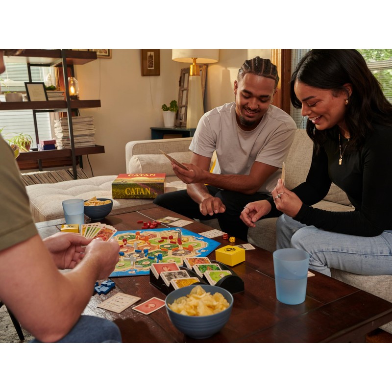 CATAN Board Game (6th Edition) Trade, Build & Settle in
