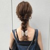 hisial 4Pcs Double Layered Butterfly Hair Claw Clips for Women