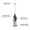 Primula Milk Frother, Handheld Whisk, Drink Foamer, Mini Blender Mixer