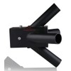 Four Head Bullhorn Adapter - for 4 inch Square Pole