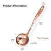UtenoTureH Copper Spoon,Copper Spatula,Copper Spatula Turner, Pure Thickened Household Pure