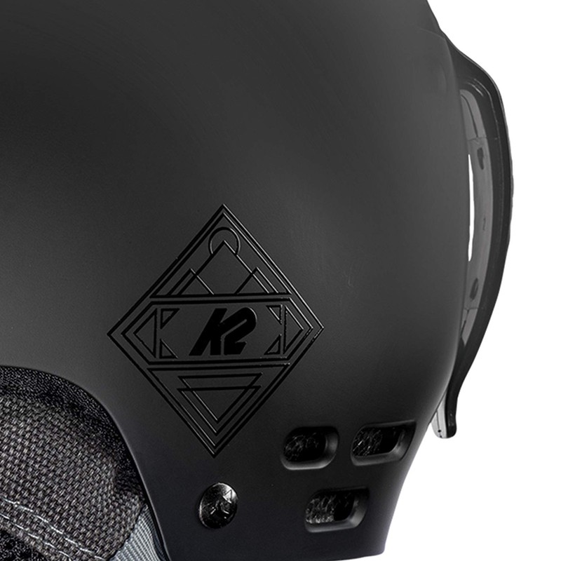 K2 Men's Thrive Ski Helmet Black, Men, 10C4004.3.1.S, Black, S