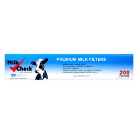 Milk Check Pipeline Sock Filters. (3 x 23 3/8) 1 Box of 200 Filters