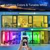 phopollo Smart Light Bulbs, RGBCW WiFi Multicolor Led Light Bulbs