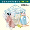 Como Life Foldable Accessories Storage Hanger (24 Pinch), Pinch Hanger,