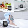 Geevon Digital Bathroom Clock, Waterproof Shower Timer with Large Touch