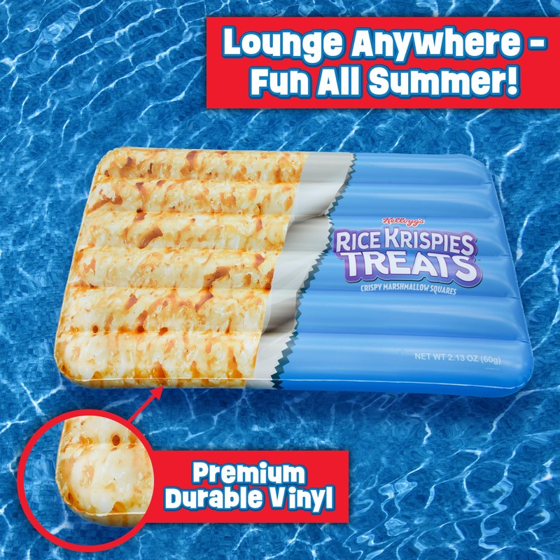 Giant Rice Krispies Pool Float, 6 Feet Extra Large Inflatable