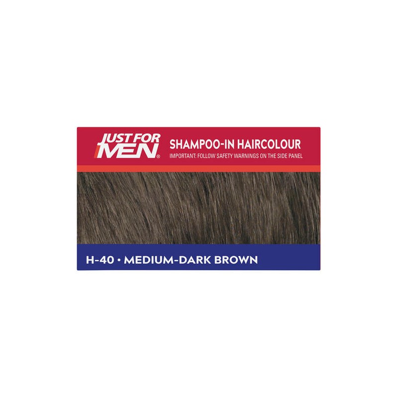 Just For Men Shampoo-In Haircolour H-40 Medium-Dark Brown