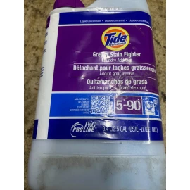 Tide Professional Greasy Stain Fighter 2.5 gal Laundry Additive 5-90 Concentrate