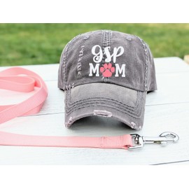 Women's GSP German Shorthaired Pointer Dog Mom Hat, Baseball or High Ponytail Cap, Embroidered Owner Gift Present for Her Wife Girlfriend Friend Sister