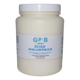 Gob crema facial ozonizada 1 kg | ácido hialurónico humectante todo tipo de piel