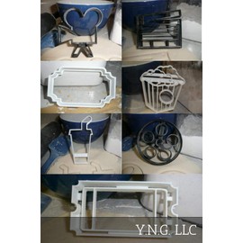 MOVIE THEATER THEATRE CINEMA BIRTHDAY RELEASE PARTY TICKET CAMERA FILM REEL MARQUEE POPCORN SET OF 7 COOKIE CUTTER 3D PRINTED MADE IN USA PR1325