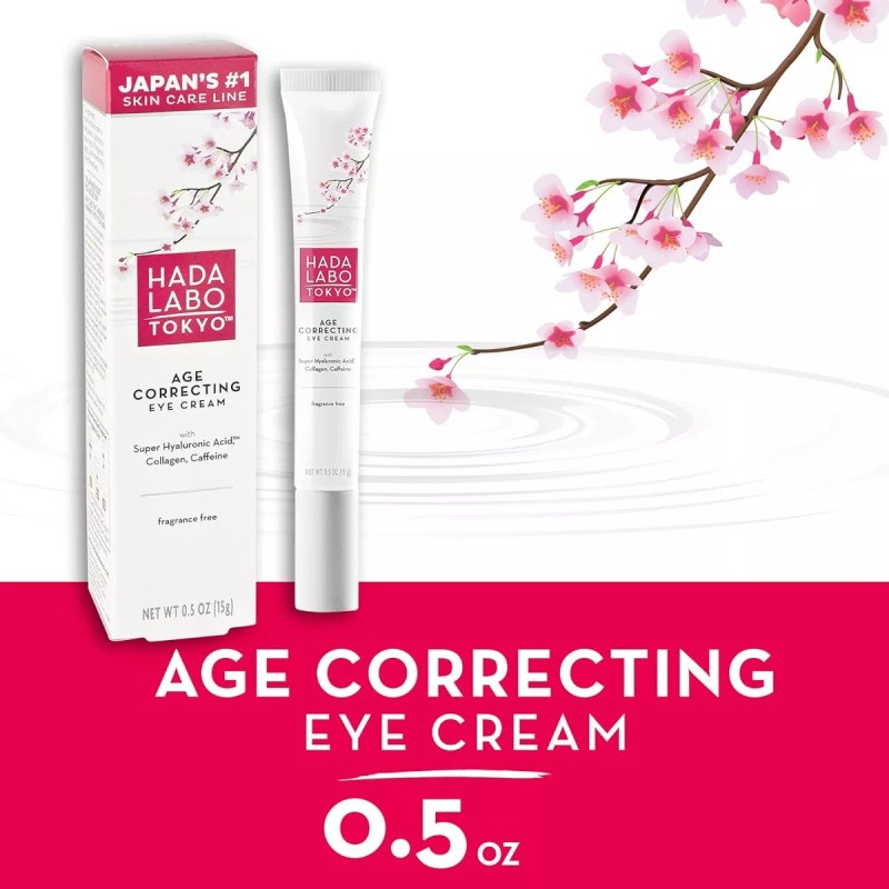 Hada Labo Tokyo Crema Para Contorno De Ojos, 15ml Tipo