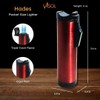 Visol Hades Butane Torch Triple Flame Refillable Gas Lighter, Built