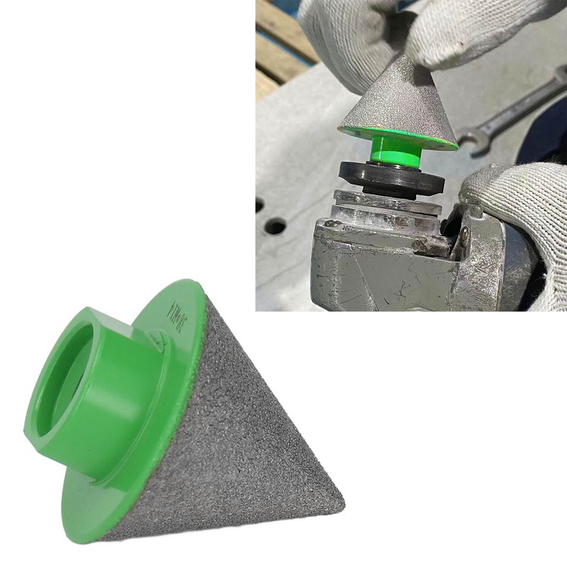 M14 Green Diamond Beveling Chamfer Bit Simple Operation 60° Base