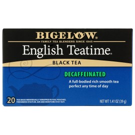Bigelow, English Time Tea (Decaffeinated), 20 Count