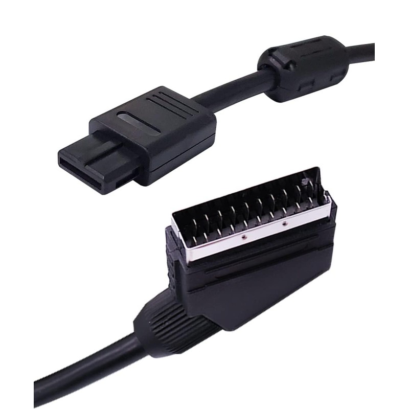 HTDYOO RGBS Scart Cable Bare Copper Wire Compatible with SFC-
