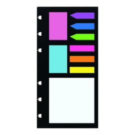 Blueline MiracleBind Notebook Accessory, Sticky Notes, Assorted Colored Papers (AFA9050SN)