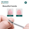 MR.GREEN Cuticle Pusher Dead Skin Remover Stainless Steel Manicure Tools