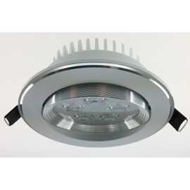 Trango Pack of 3 Dimmable Recessed Spotlights Recessed Spotlights Made of High-Quality Twisted Aluminium 6732-036-5W Including 3x 6 Watt LED Module 3000 K Warm White